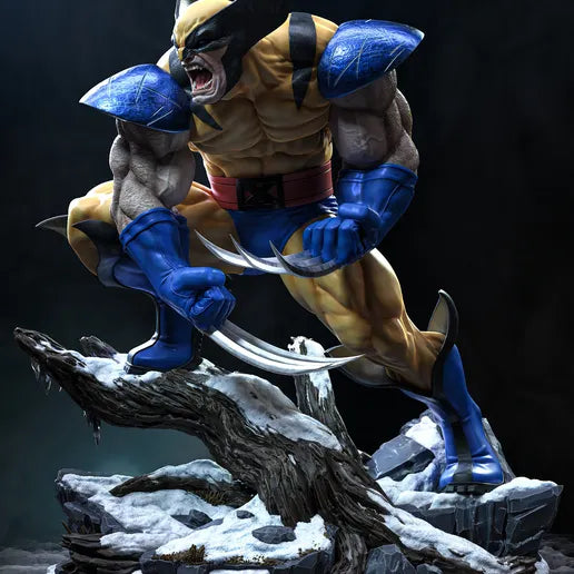 Wolverine Resin Art (Tanuki Version)
