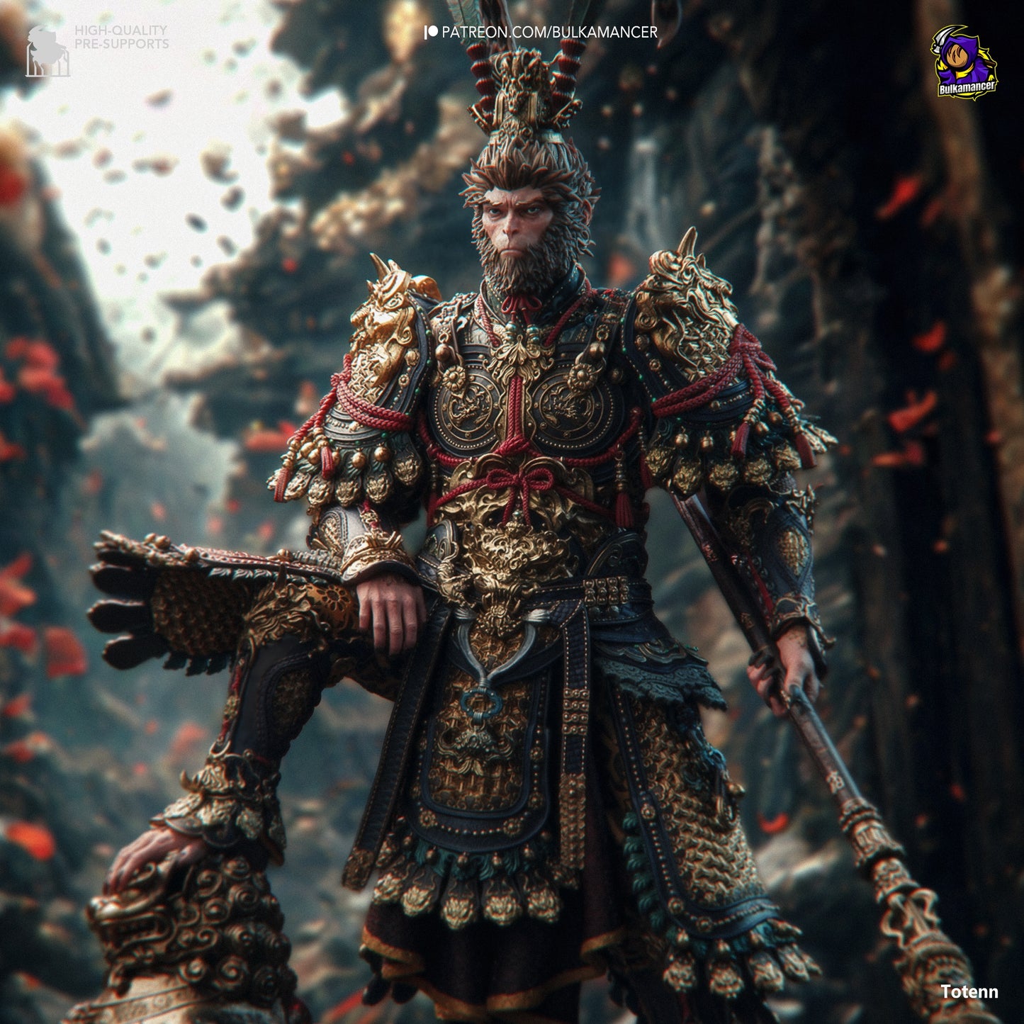 Black Myth Wukong Resin Fan Art - MTO(Design by Bulkamancer)