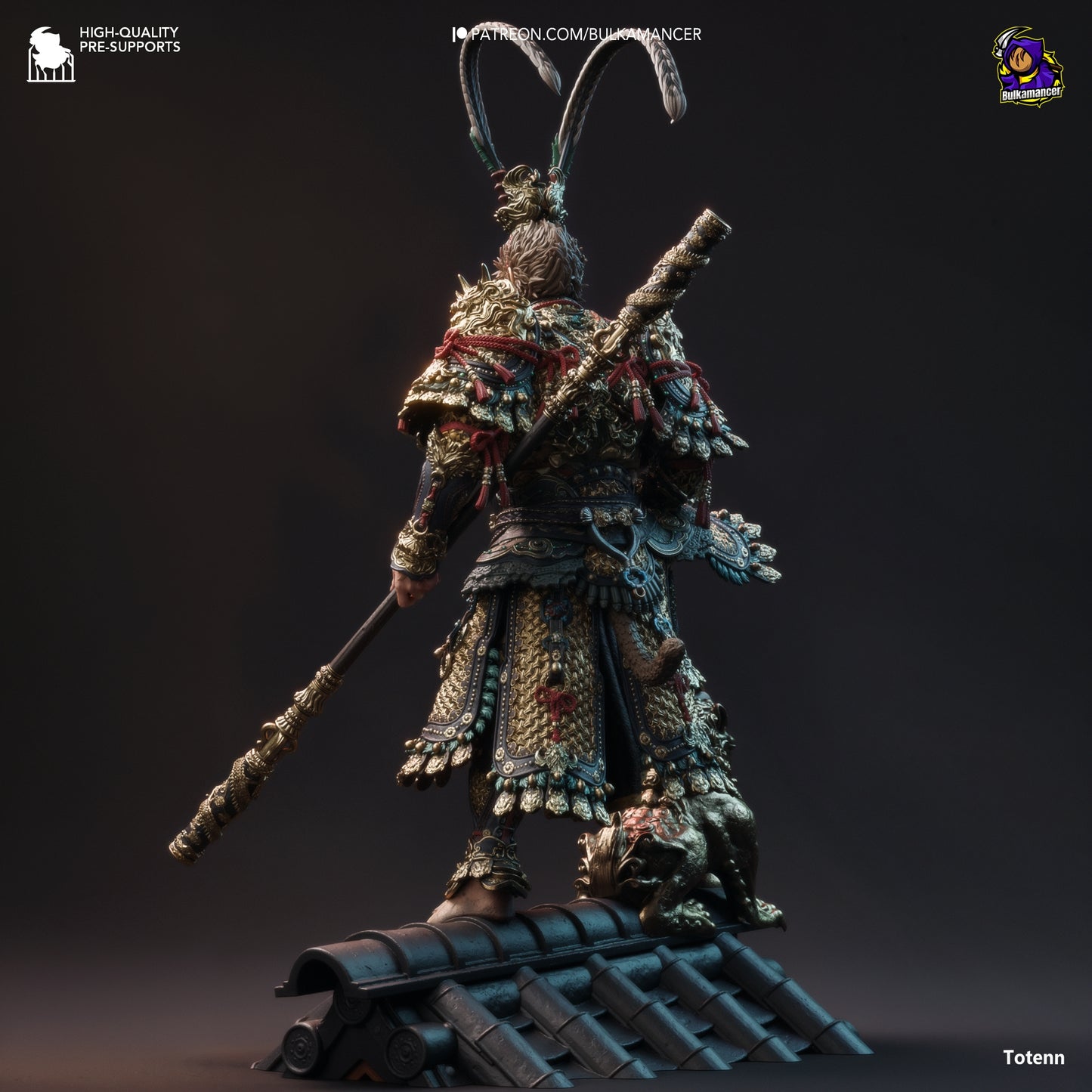 Black Myth Wukong Resin Fan Art - MTO(Design by Bulkamancer)