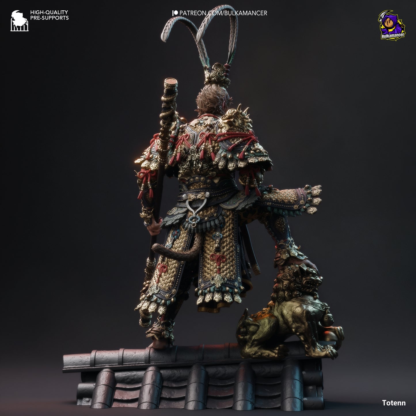 Black Myth Wukong Resin Fan Art - MTO(Design by Bulkamancer)