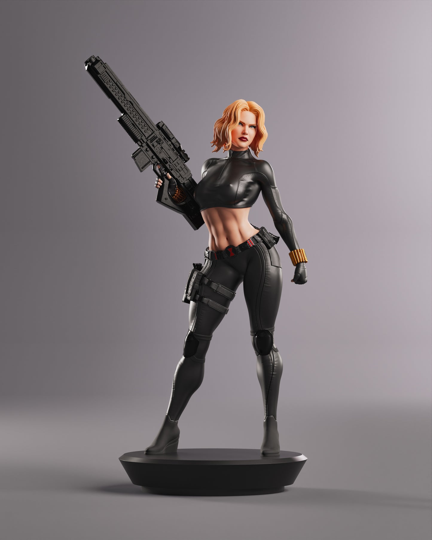 Black Widow Resin Fan Art Pro Painted - MTO (Abe3D)