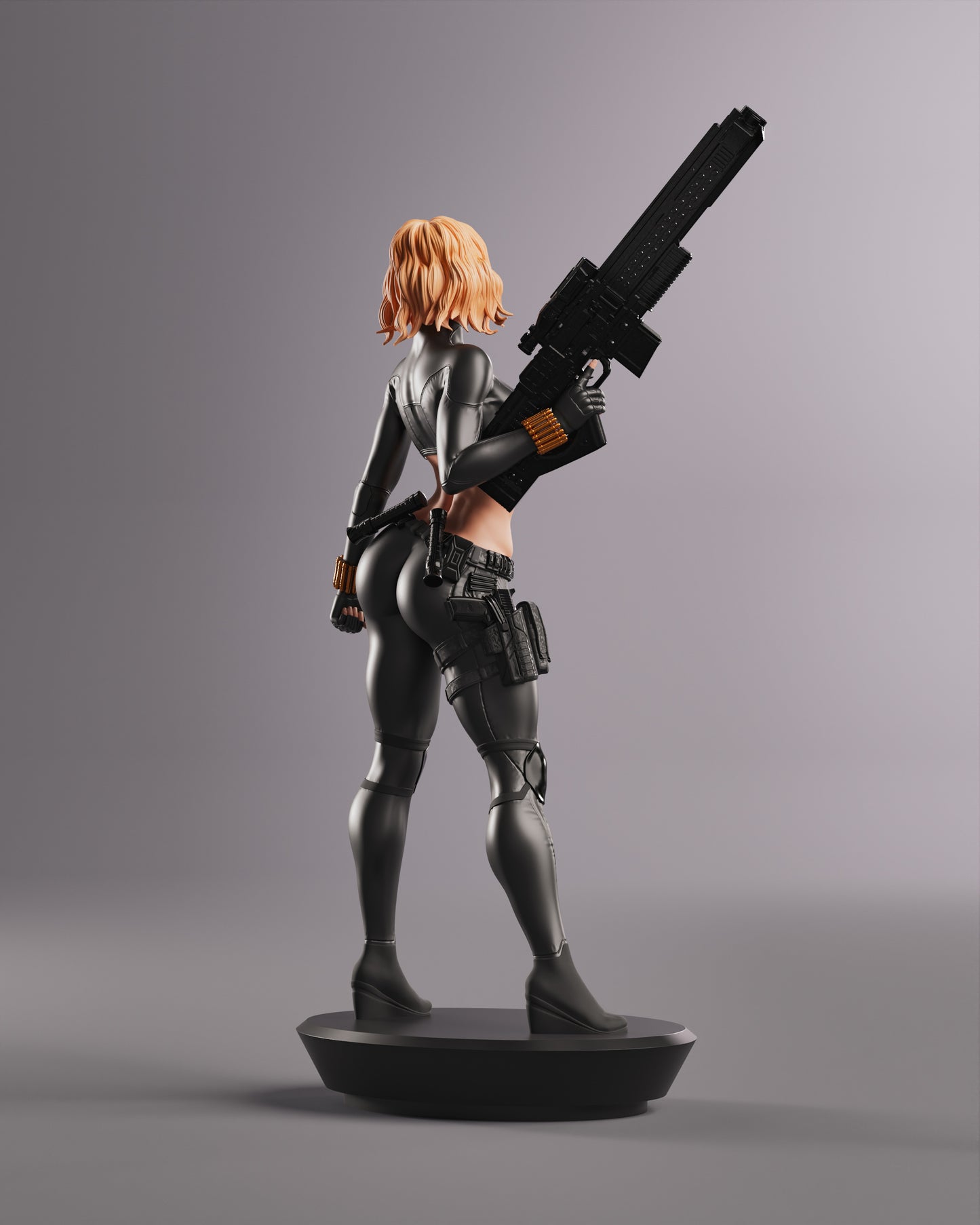 Black Widow Resin Fan Art Pro Painted - MTO (Abe3D)