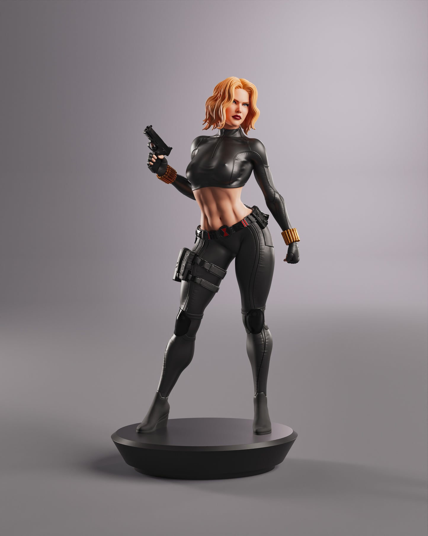 Black Widow Resin Fan Art Pro Painted - MTO (Abe3D)