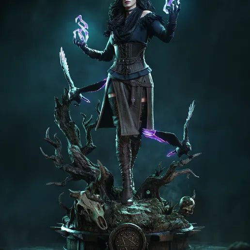 Yennefer Resin Art (Tanuki Version)