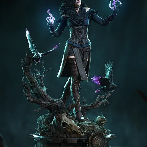 Yennefer Resin Art (Tanuki Version)