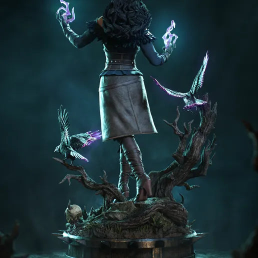 Yennefer Resin Art (Tanuki Version)