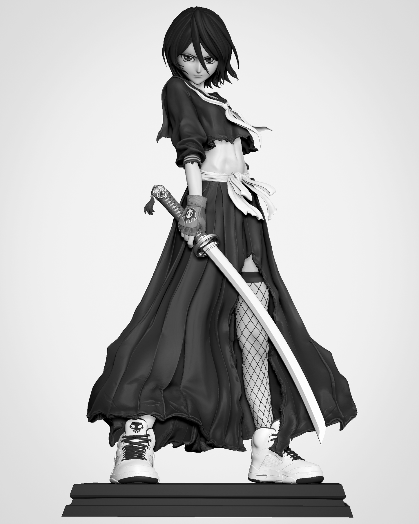 Rukia Resin Fan Art - MTO (CA3D)