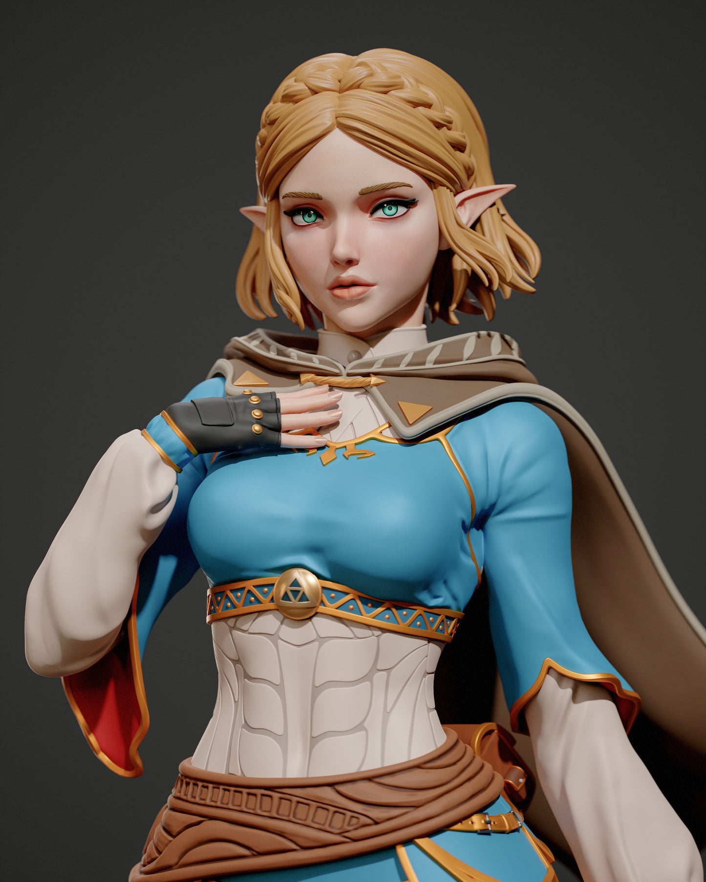 Princess Zelda Resin Fan Art(Abe3D)