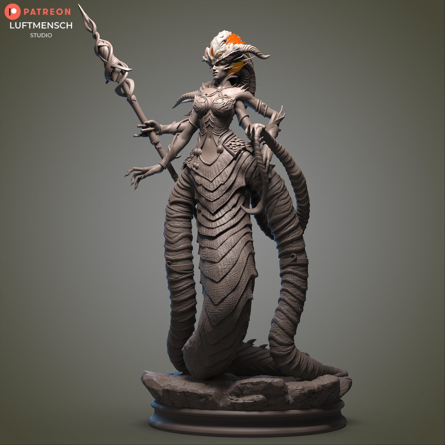 Queen Azshara Resin Fan Art - MTO LMS