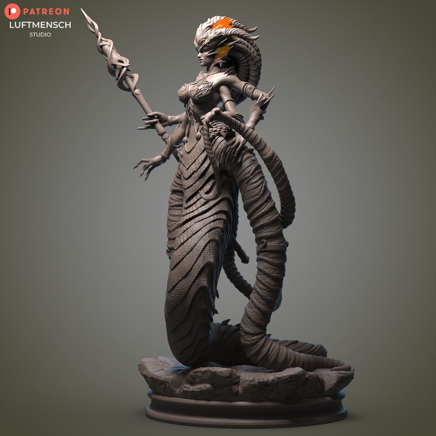 Queen Azshara Resin Fan Art - MTO LMS