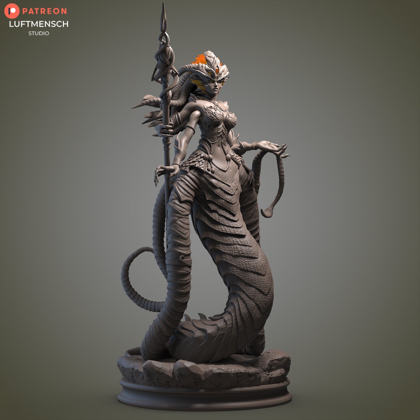 Queen Azshara Resin Fan Art - MTO LMS