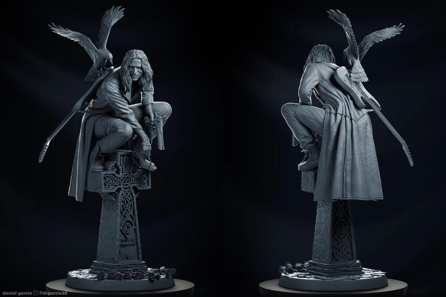 The Crow Resin Fan Art - MTO (CA3D)