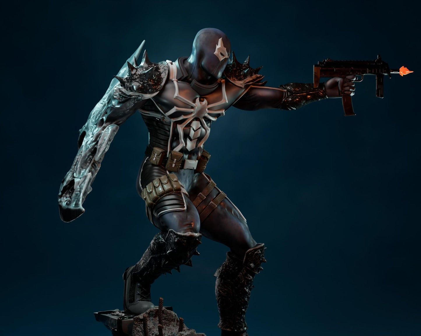 Agent Venom Resin Fan Art - MTO (3DMind)