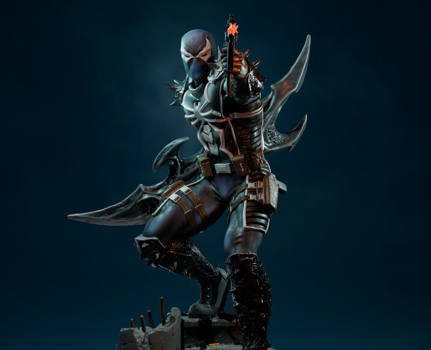 Agent Venom Resin Fan Art - MTO (3DMind)