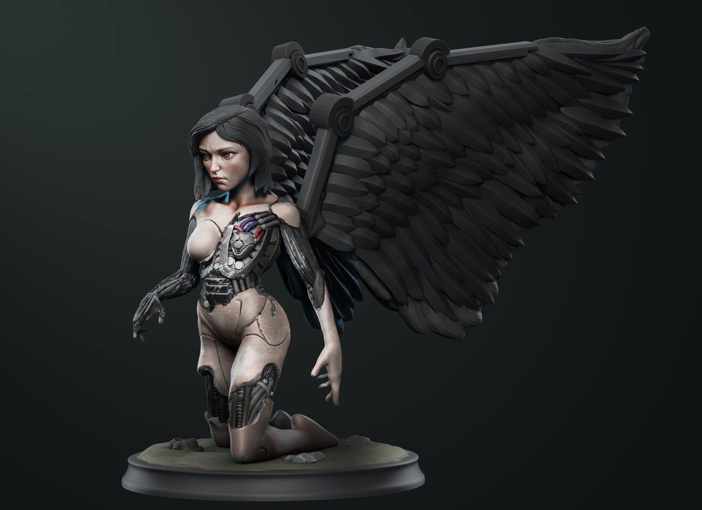 Alita Battle Angel Resin Fan Art - MTO (3DMind)