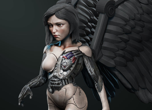 Alita Battle Angel Resin Fan Art - MTO (3DMind)