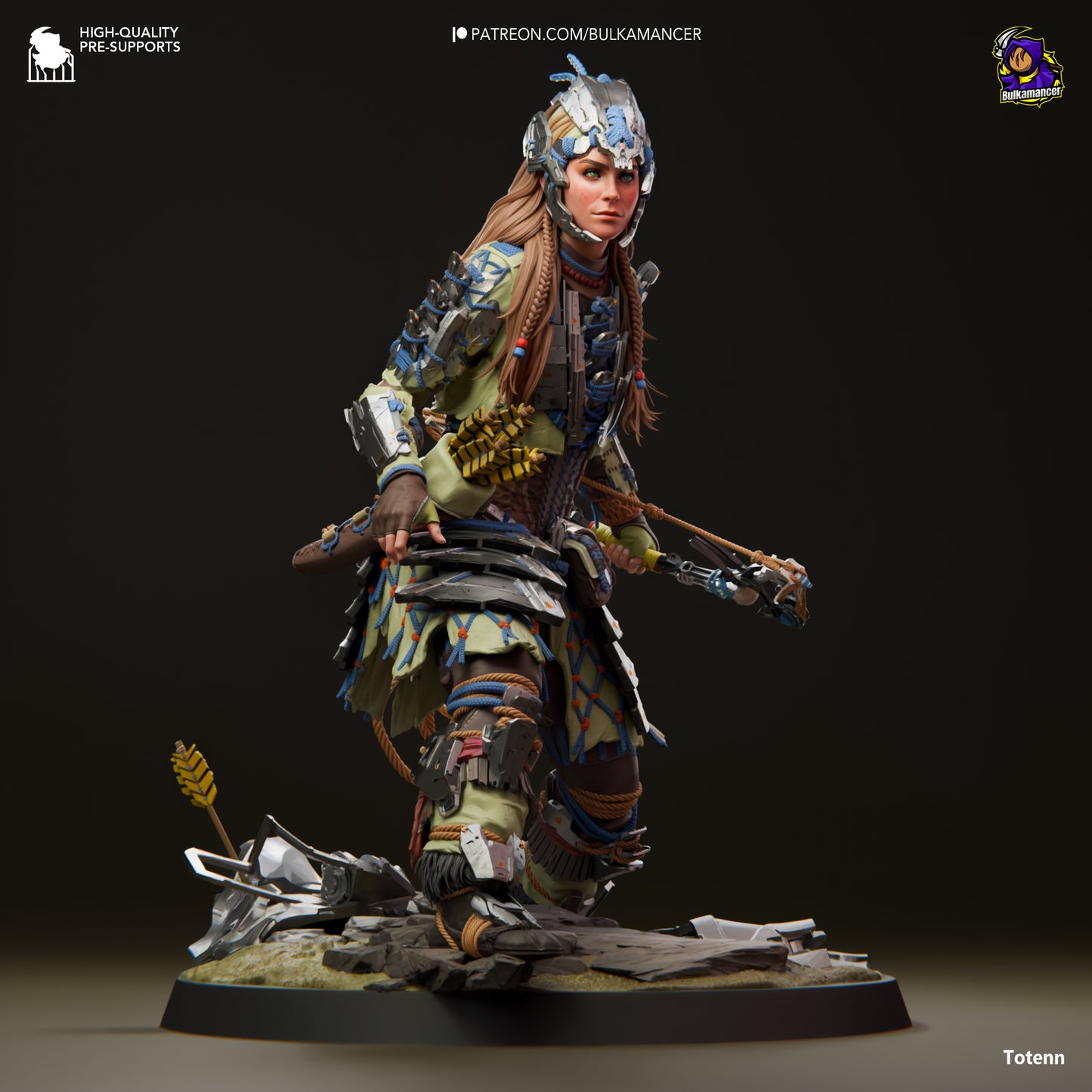 Aloy Collectible Resin Fan Art - MTO (Design by Bulkamancer)