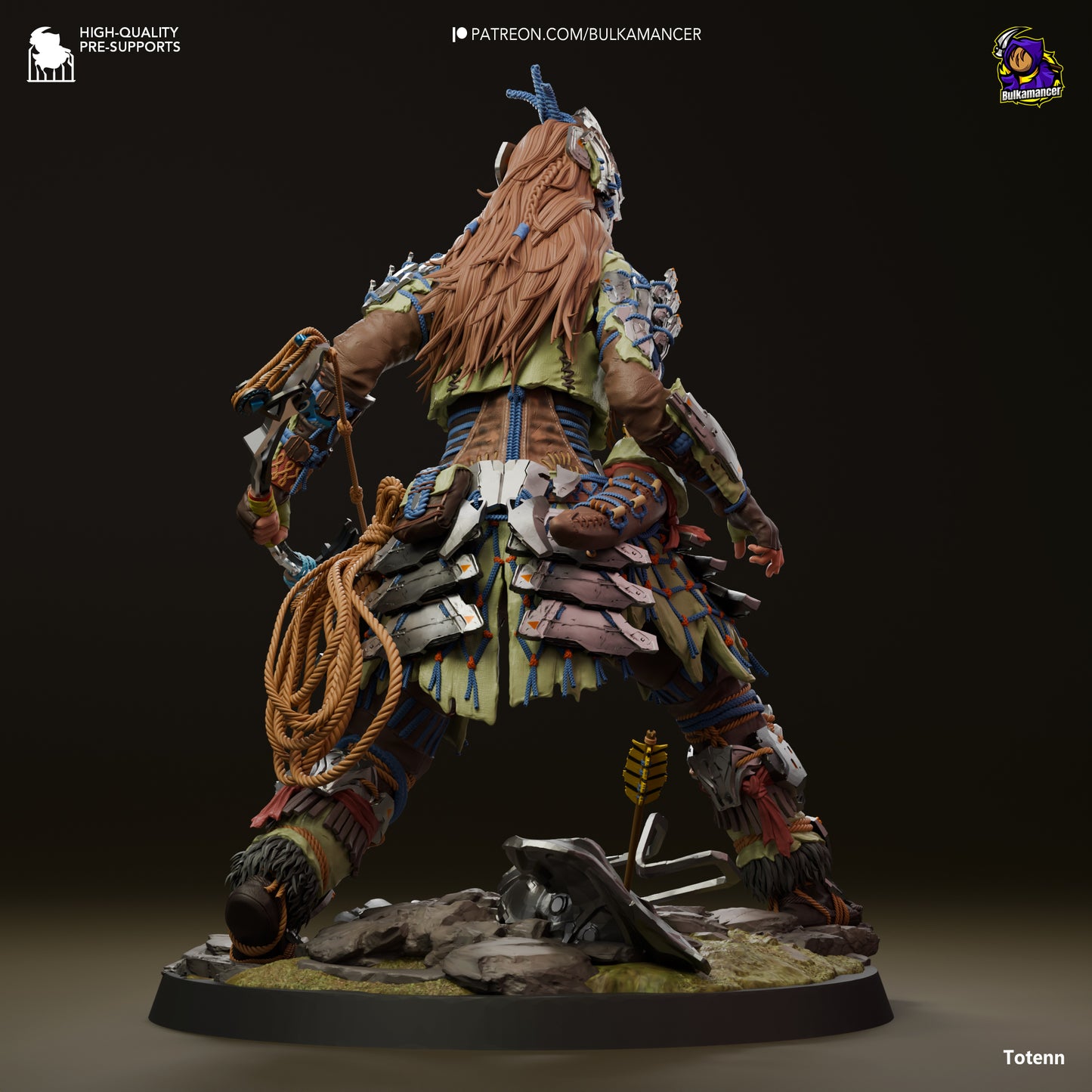 Aloy Collectible Resin Fan Art - MTO (Design by Bulkamancer)