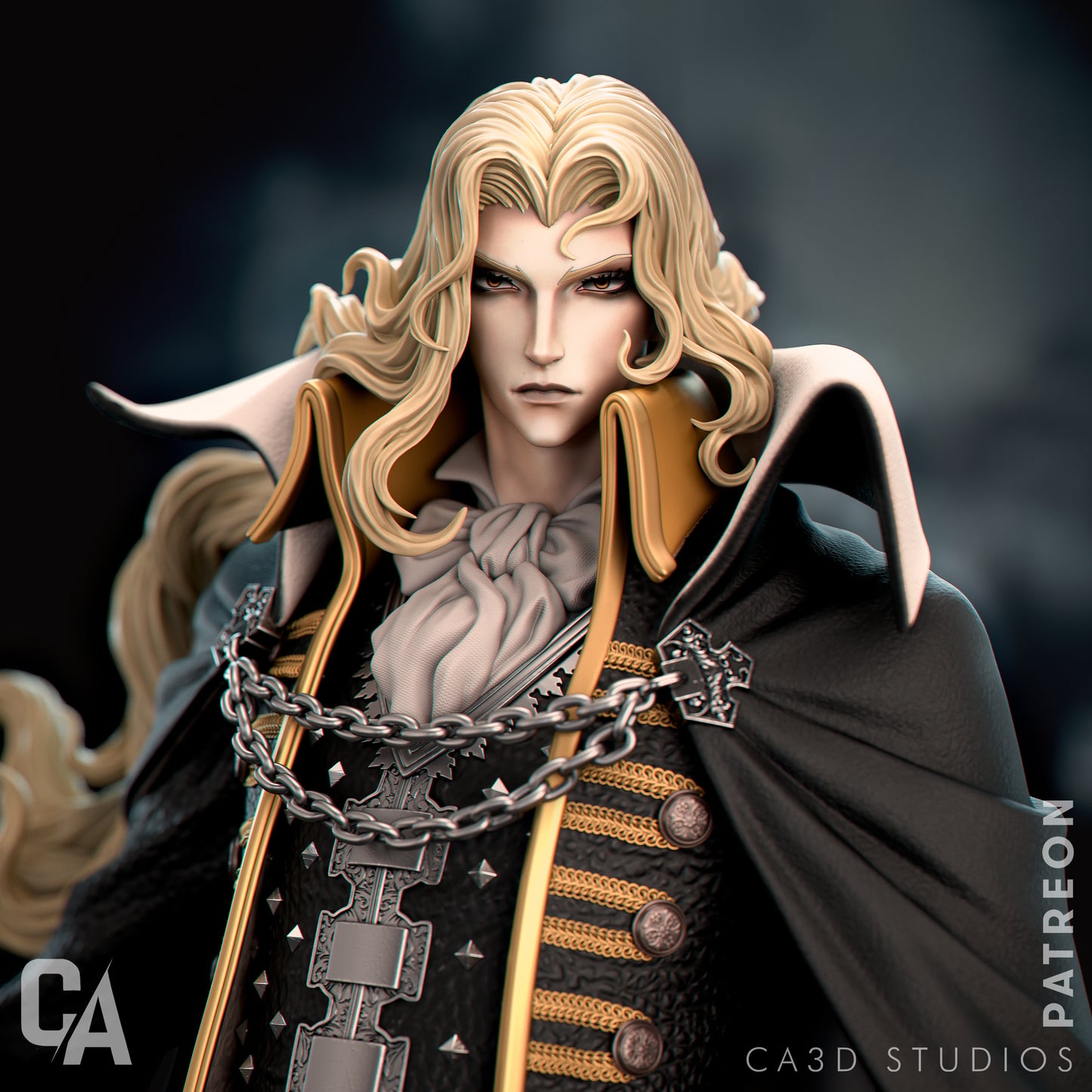 Alucard Collectible Resin Fan Art - MTO