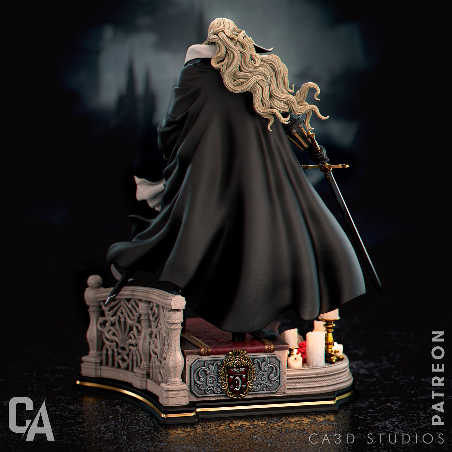 Alucard Collectible Resin Fan Art - MTO