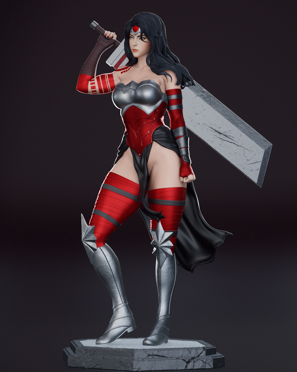 Absolute Wonder Woman Resin Art (Shadaloo)