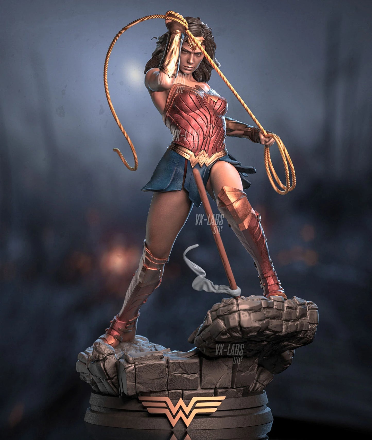 Wonder Woman Resin Fan Art - MTO (VXLabs)