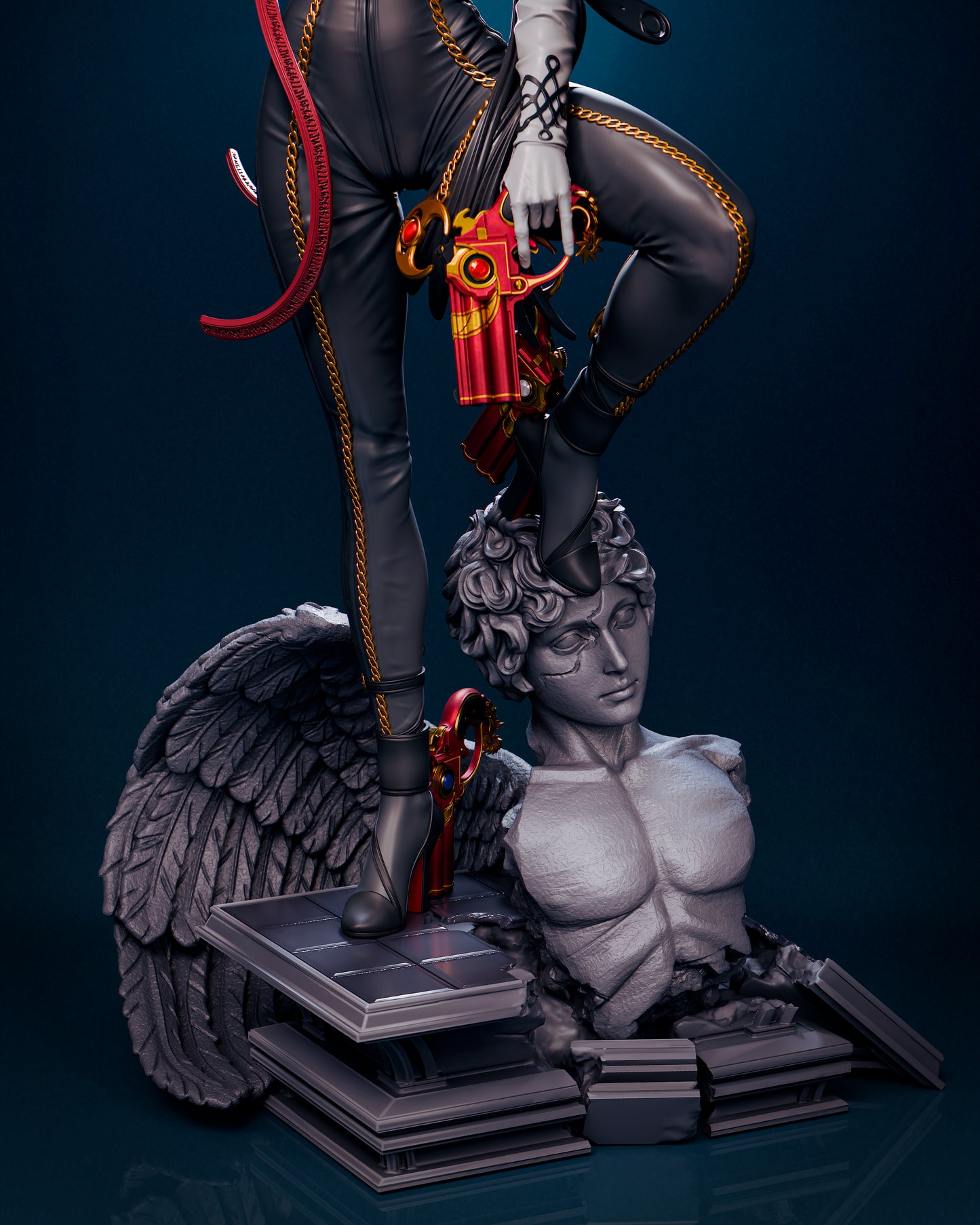 Bayonetta Resin Fan Art - MTO (Design by Abe3D)