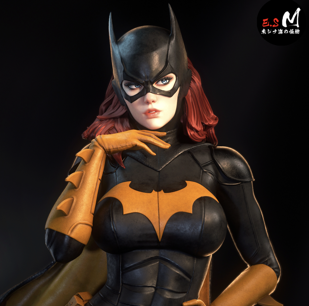 Batgirl Resin Art (East Sea Monster Version)