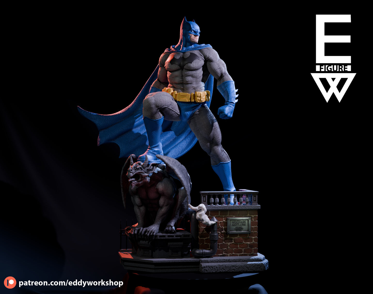 Batman Resin Fan Art Sculpture (EWv3)