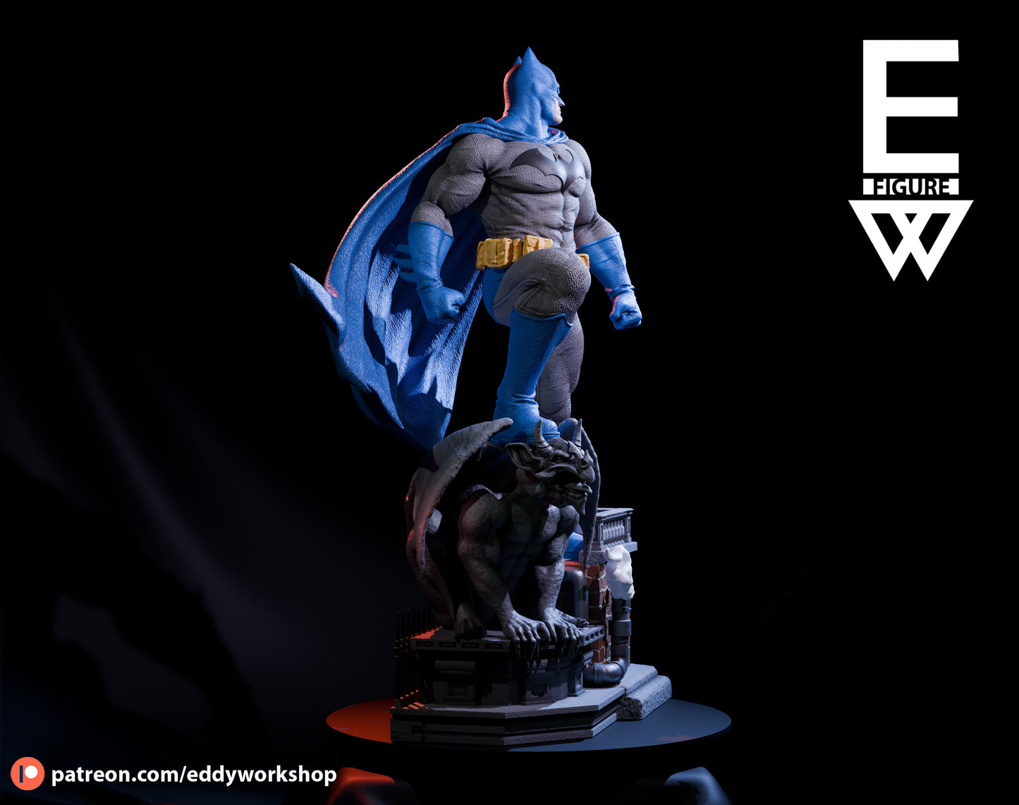 Batman Resin Fan Art Sculpture (EWv3)