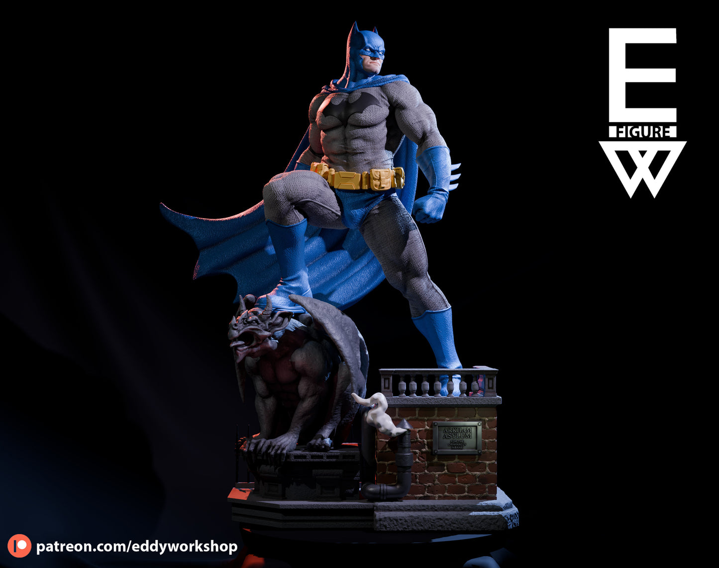 Batman Resin Fan Art Sculpture (EWv3)