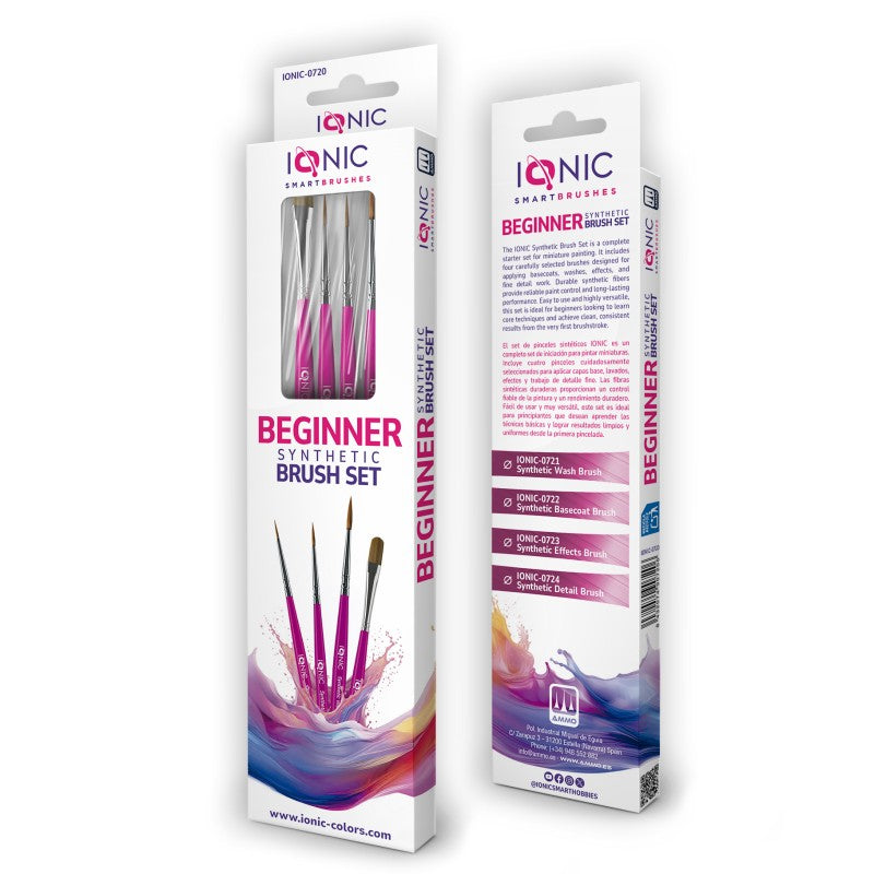 Ionic Beginner Synthetic Brush Set