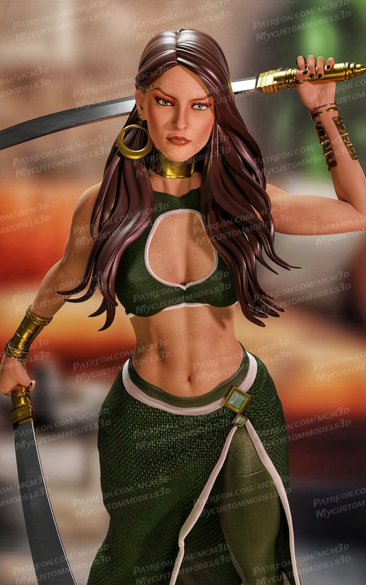 Talia Resin Art (Design by MCM3D Studios)