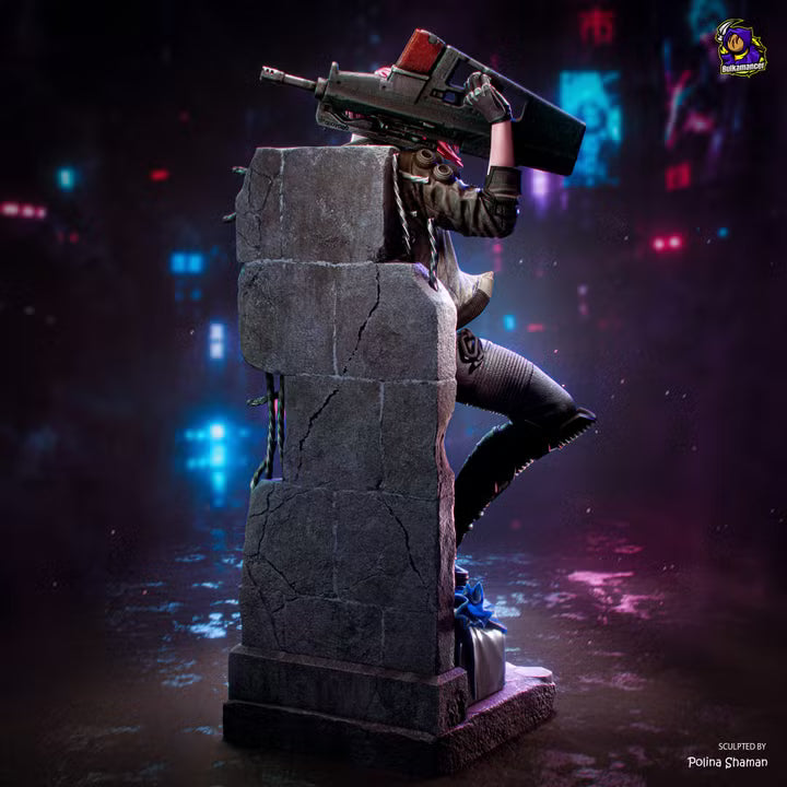 Valerie Cyberpunk Resin Art (Design by Bulkamancer)