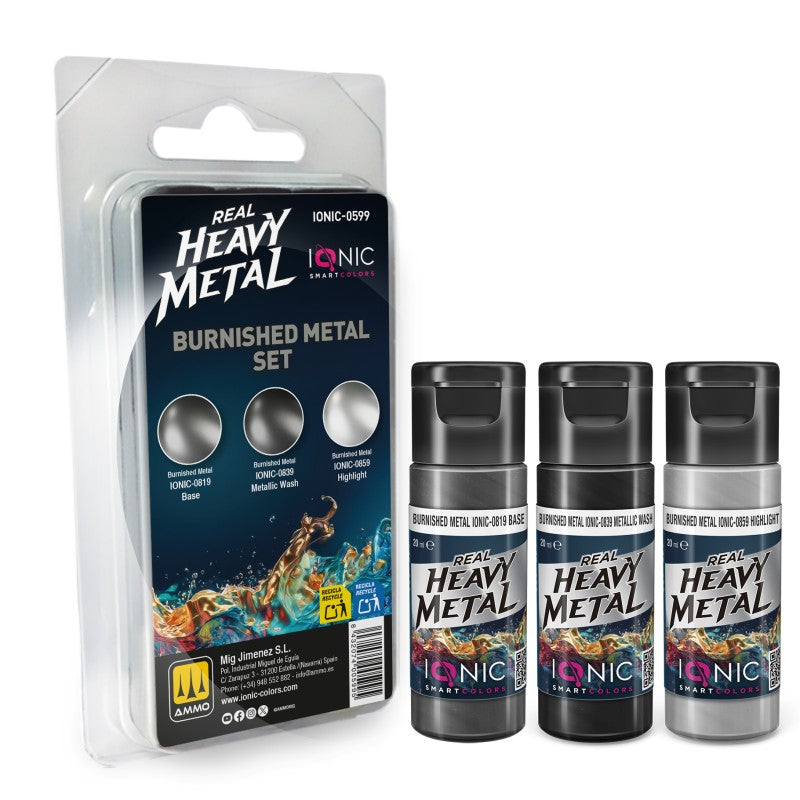 Ionic Real Heavy Metal Set - Burnished Metal