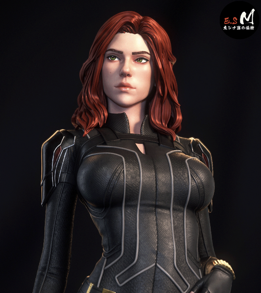 Black Widow Resin Art (East Sea Monster Version)