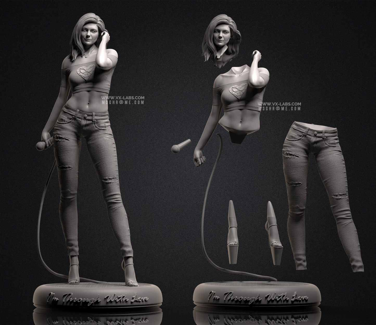 Mary Jane Resin Fan Art - MTO (VXLabs)