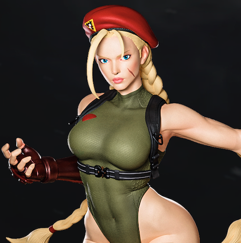 Cammy Resin Art (East Sea Monster Version)