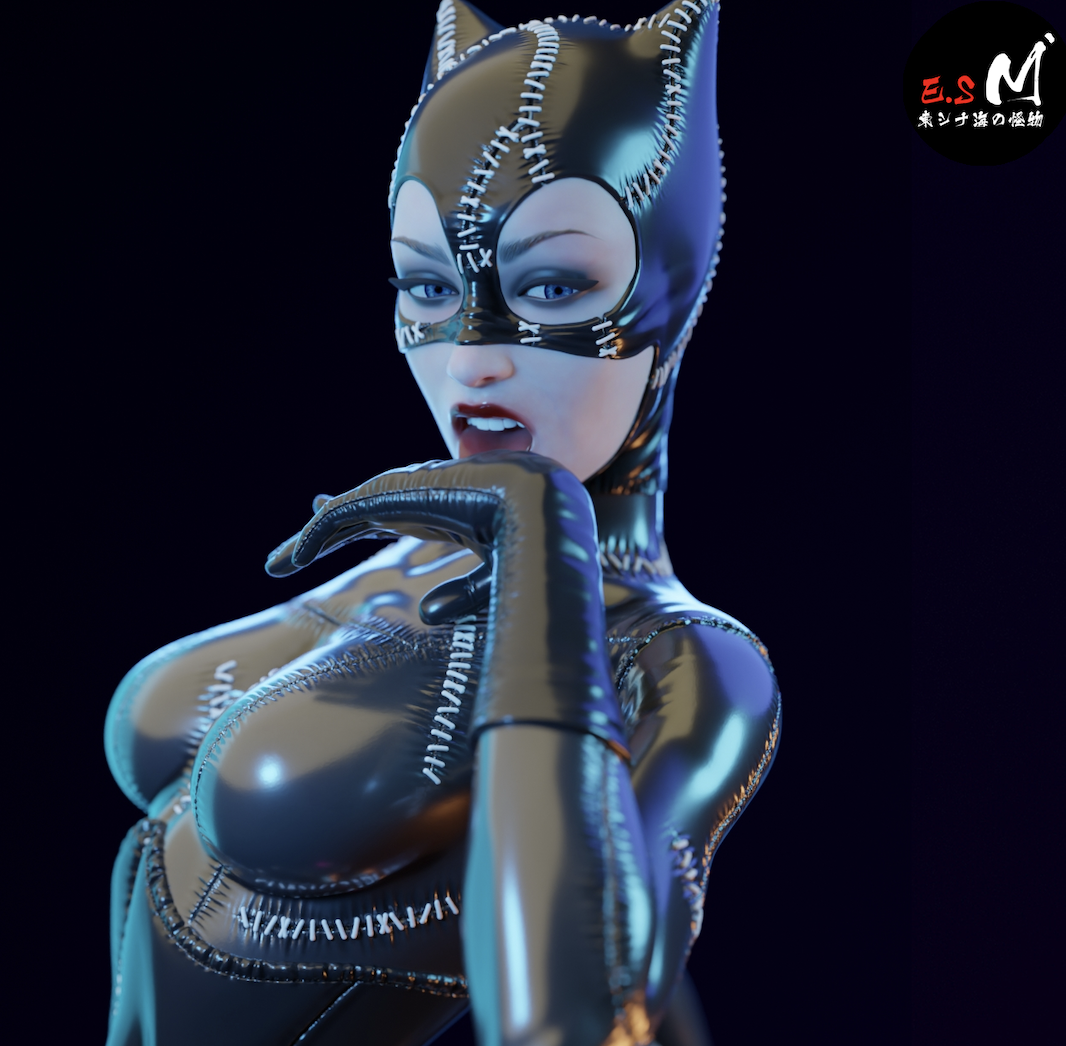 Catwoman Resin Art (East Sea Monster Version)