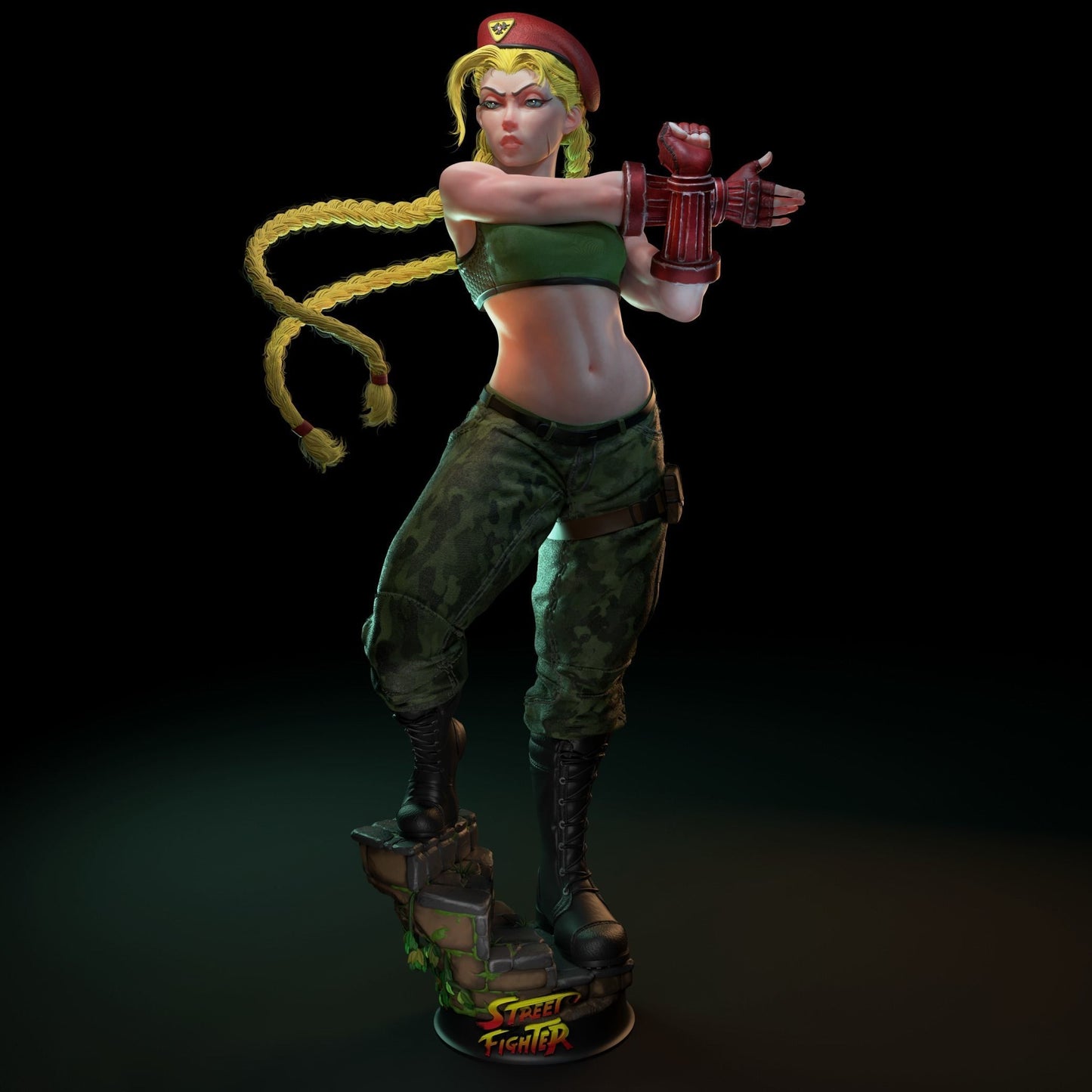 Cammy Resin Fan Art - MTO (3DMind)