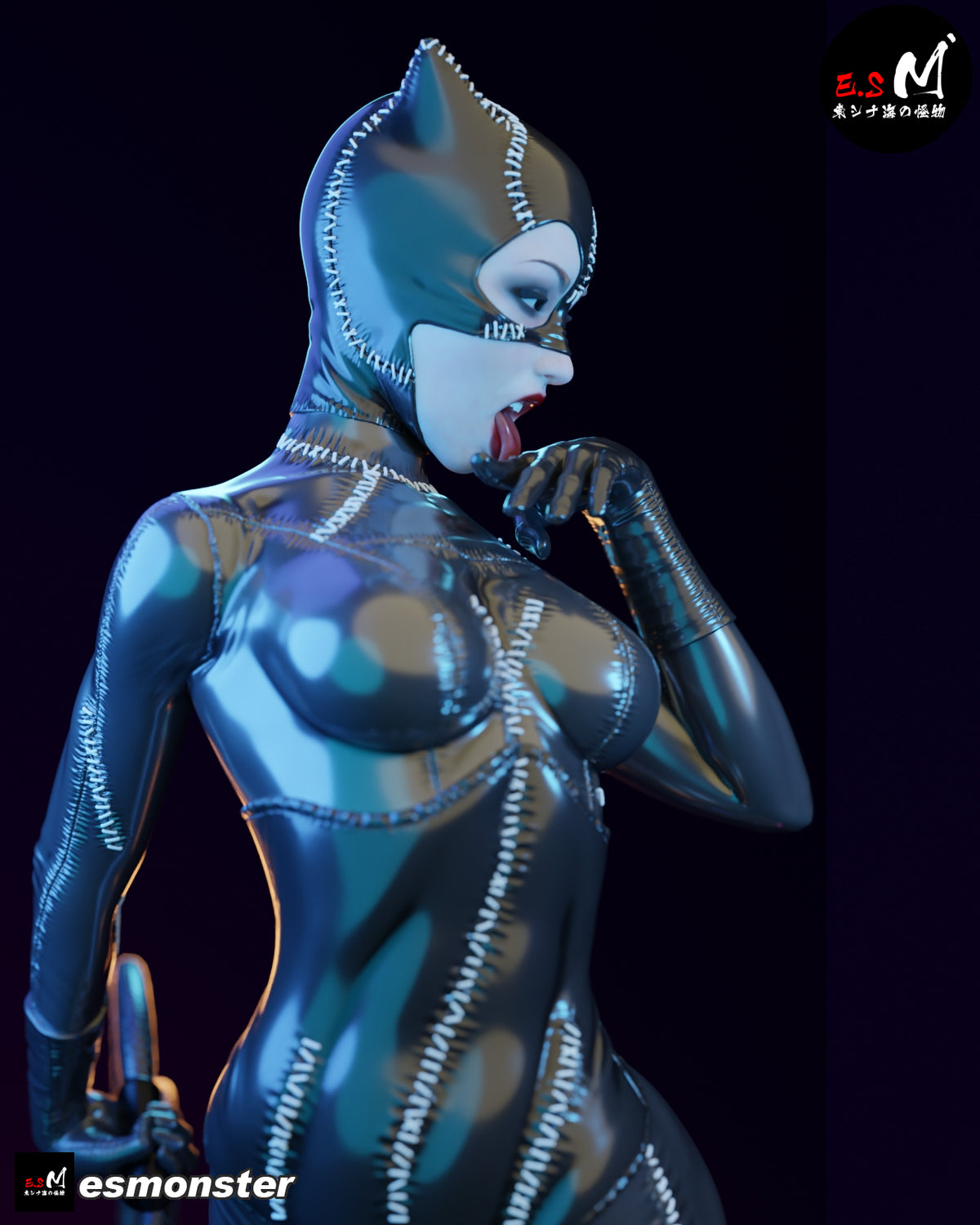 Catwoman Resin Art (East Sea Monster Version)