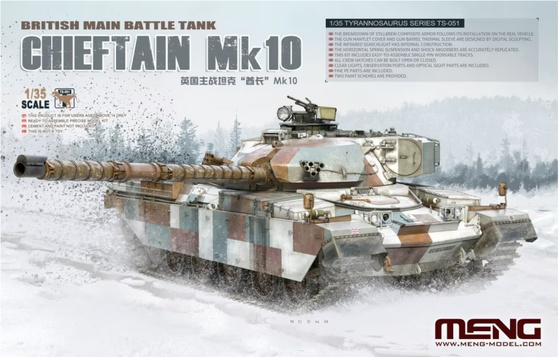 Meng - Chieftain Mk.10 - 1/35 (TS-051)