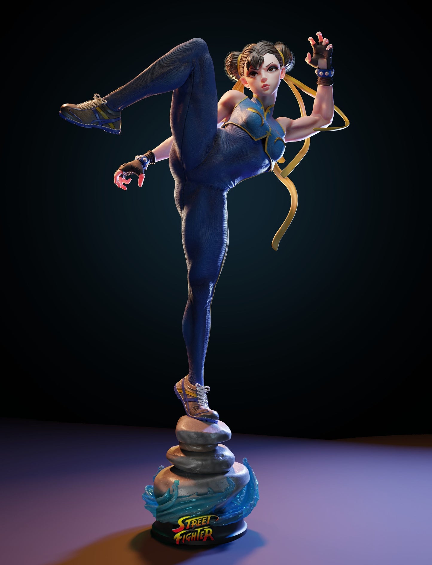 Chun-Li Resin Fan Art - MTO (3DMind)