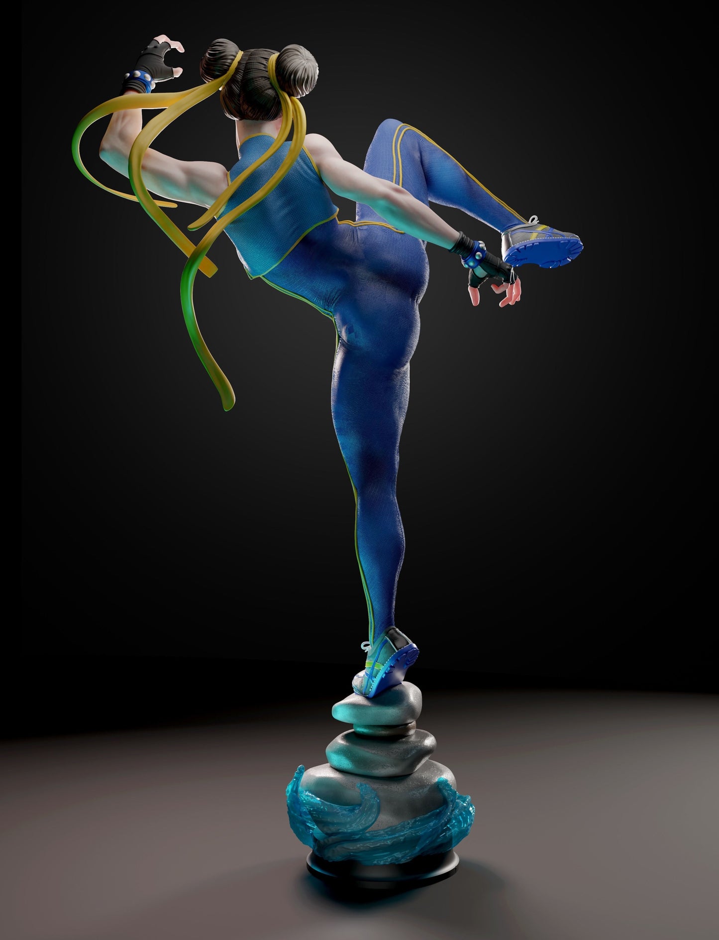 Chun-Li Resin Fan Art - MTO (3DMind)