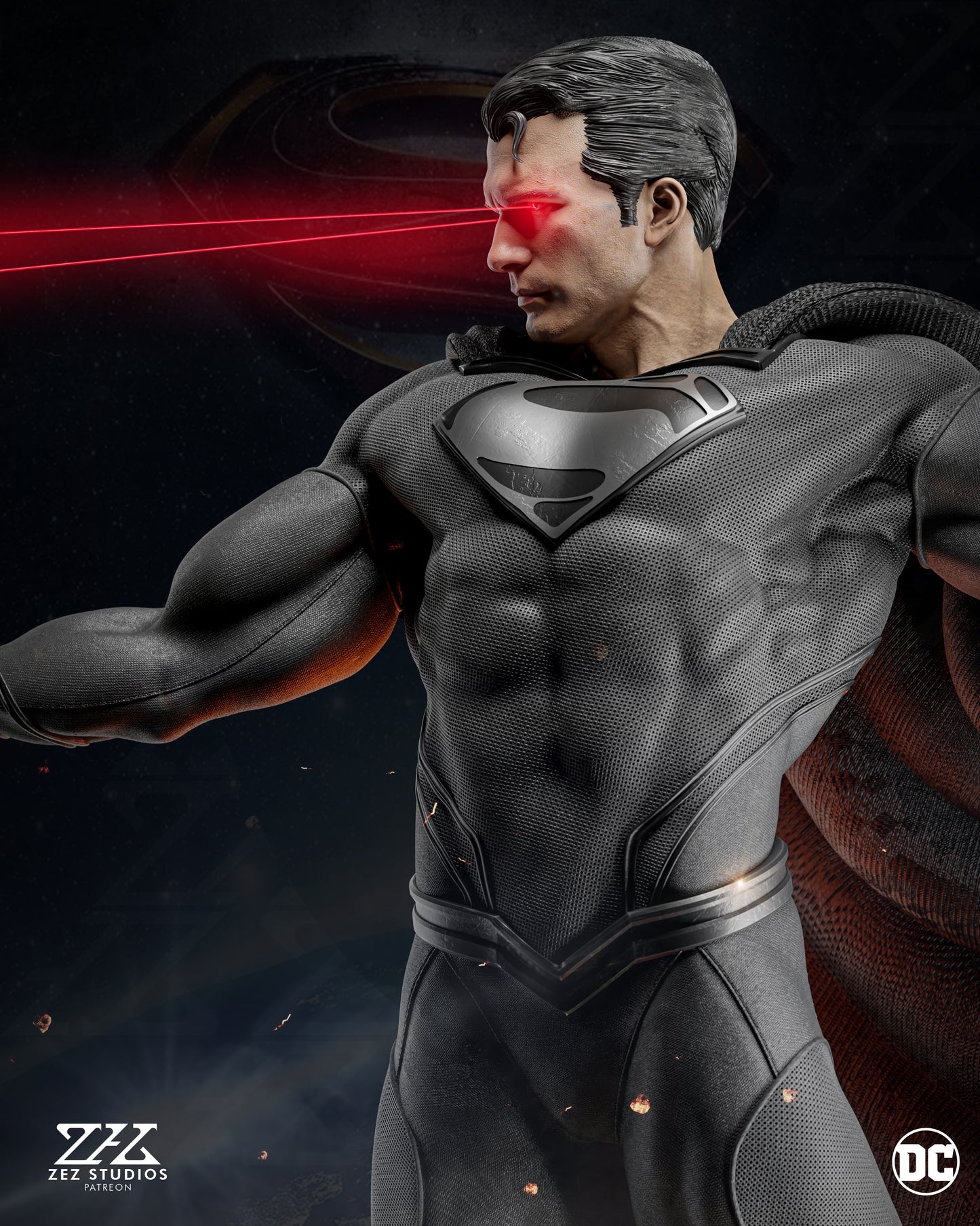 Superman Resin Fan Art - MTO (ZEZ)