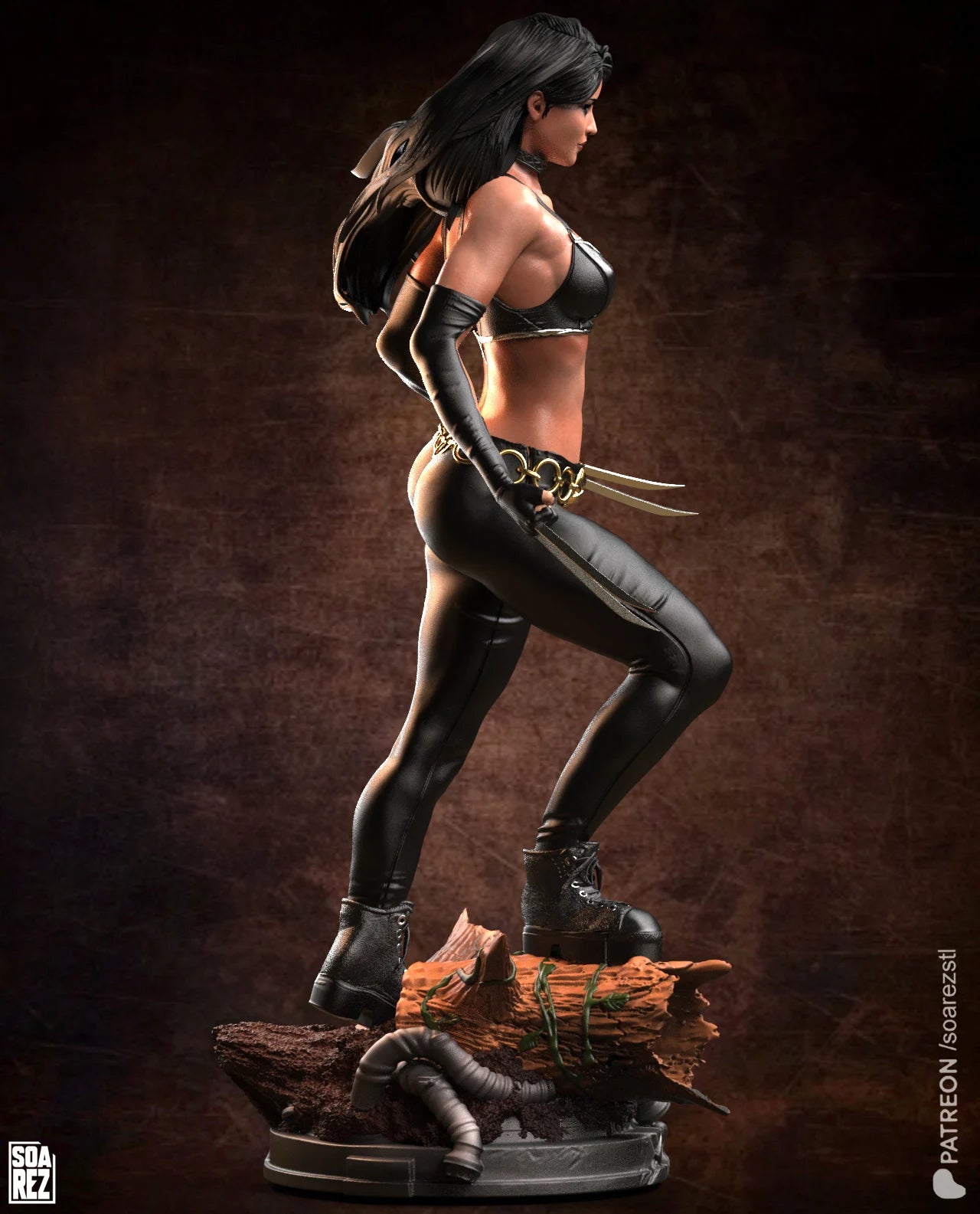 X-23 Resin Fan Art Sculpture (Soarez)