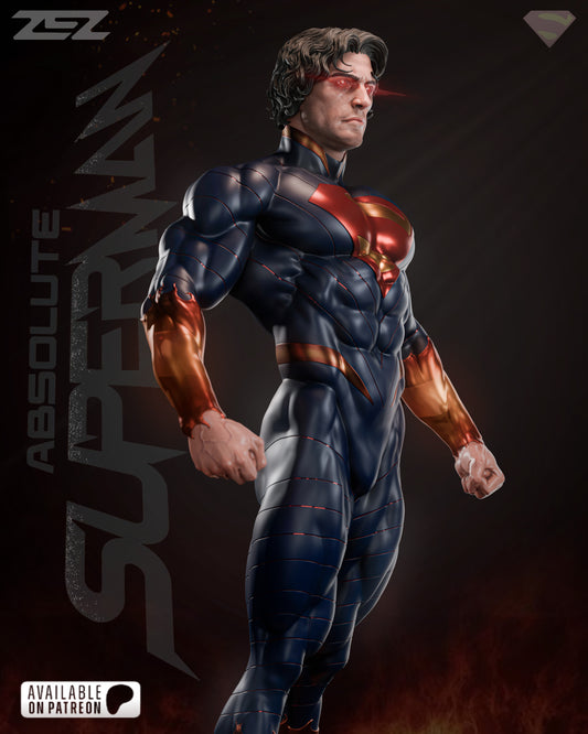 Superman Absolute Resin Sculpture Fan Art Pro - MTO (ZEZ)