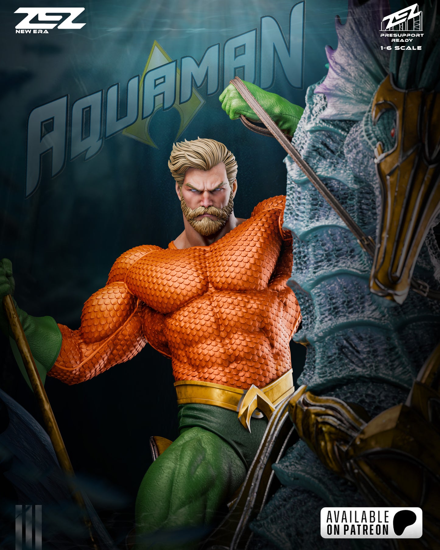 Aquaman - MTO (Designed by ZEZ Studios)