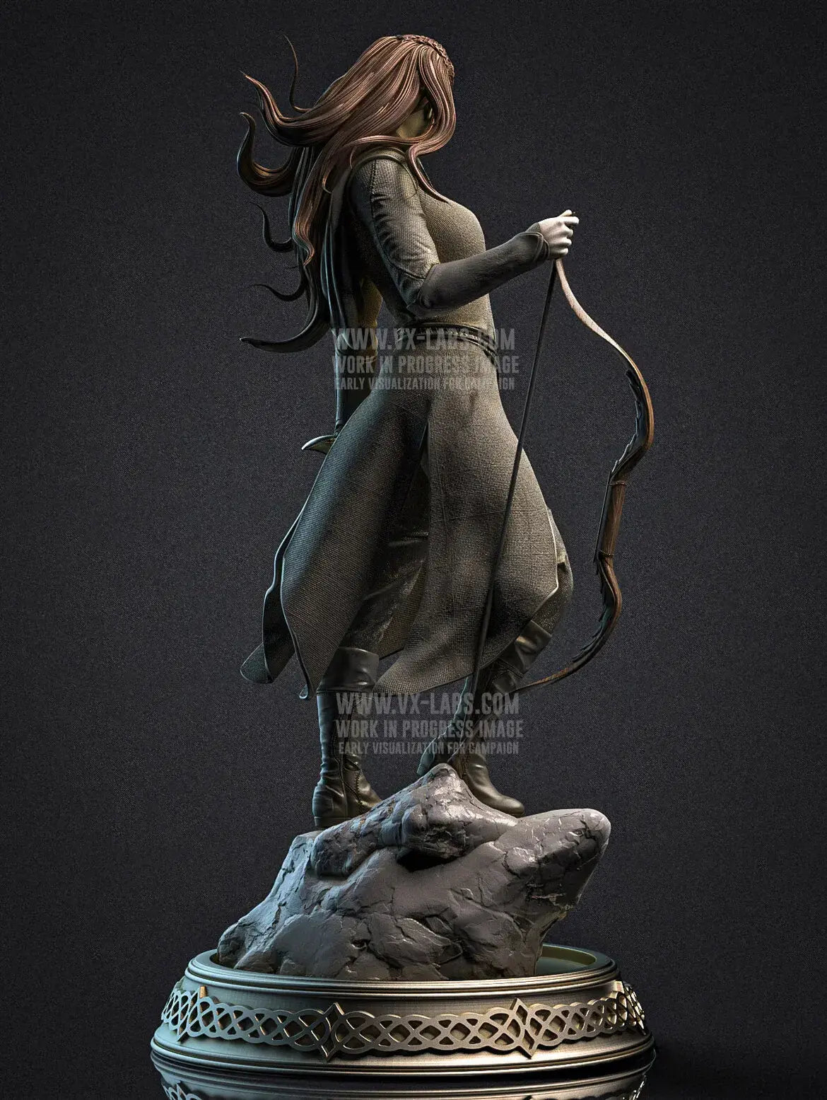 Tauriel Resin Art (Designed by VXLabs)