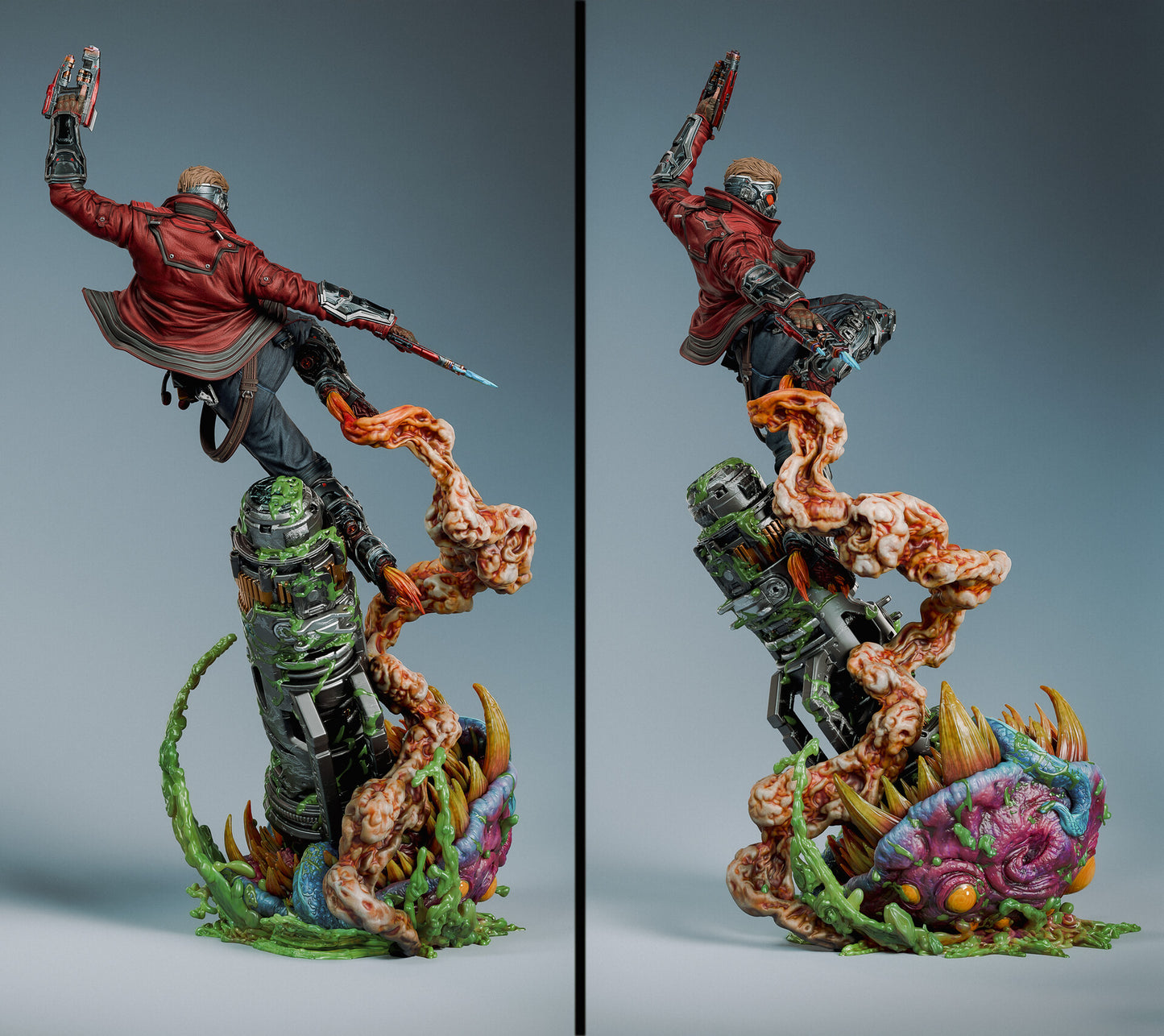 Star Lord Resin Art - MTO (Design by CA3D)